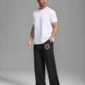 Unisex Baggy Sweatpants Sun Moon Print Couples Joggers