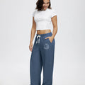Unisex Baggy Sweatpants Sun Moon Print Couples Joggers