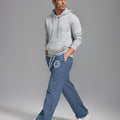 Unisex Baggy Sweatpants Sun Moon Print Couples Joggers