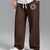Unisex Baggy Sweatpants Sun Moon Print Couples Joggers