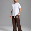 Unisex Baggy Sweatpants Sun Moon Print Couples Joggers