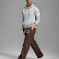 Unisex Baggy Sweatpants Sun Moon Print Couples Joggers