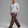 Unisex Baggy Sweatpants Sun Moon Print Couples Joggers