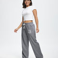 Unisex Baggy Sweatpants Sun Moon Print Couples Joggers