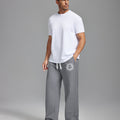 Unisex Baggy Sweatpants Sun Moon Print Couples Joggers