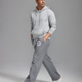 Unisex Baggy Sweatpants Sun Moon Print Couples Joggers