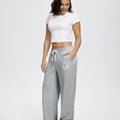 Unisex Baggy Sweatpants Sun Moon Print Couples Joggers