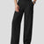 Mens Wide Leg Linen Pants – Classic Button & Inner Drawstring