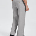 Mens Wide Leg Linen Pants – Classic Button & Inner Drawstring