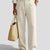 Mens Wide Leg Linen Pants – Extended Tab & Inner Drawstring