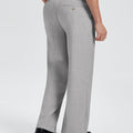 Mens Wide Leg Linen Pants – Extended Tab & Inner Drawstring