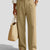 Mens Wide Leg Linen Pants – Extended Tab & Inner Drawstring