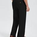 Mens Wide Leg Linen Pants – Square Waistband & Inner Drawstring