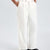 Mens Wide Leg Linen Pants – Square Waistband & Inner Drawstring