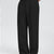 Mens Wide Leg Linen Pants – Sword-shaped Tab & Inner Drawstring