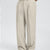 Mens Wide Leg Linen Pants – Sword-shaped Tab & Inner Drawstring