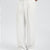 Mens Wide Leg Linen Pants – Sword-shaped Tab & Inner Drawstring