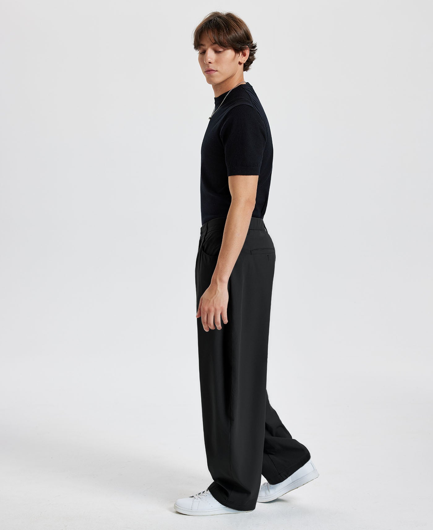 Mens Baggy Barrel Pants — Oversized & Drawstring