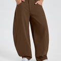 Mens Baggy Barrel Pants — Oversized & Drawstring