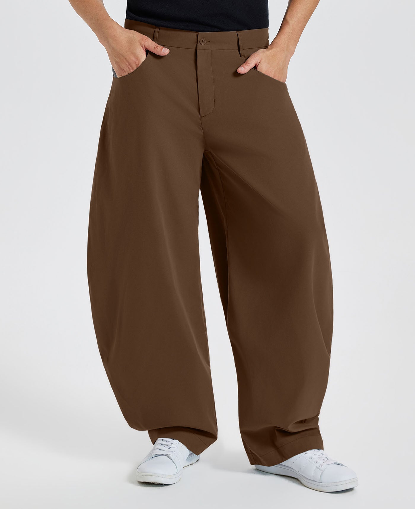 Mens Baggy Barrel Pants — Oversized & Drawstring