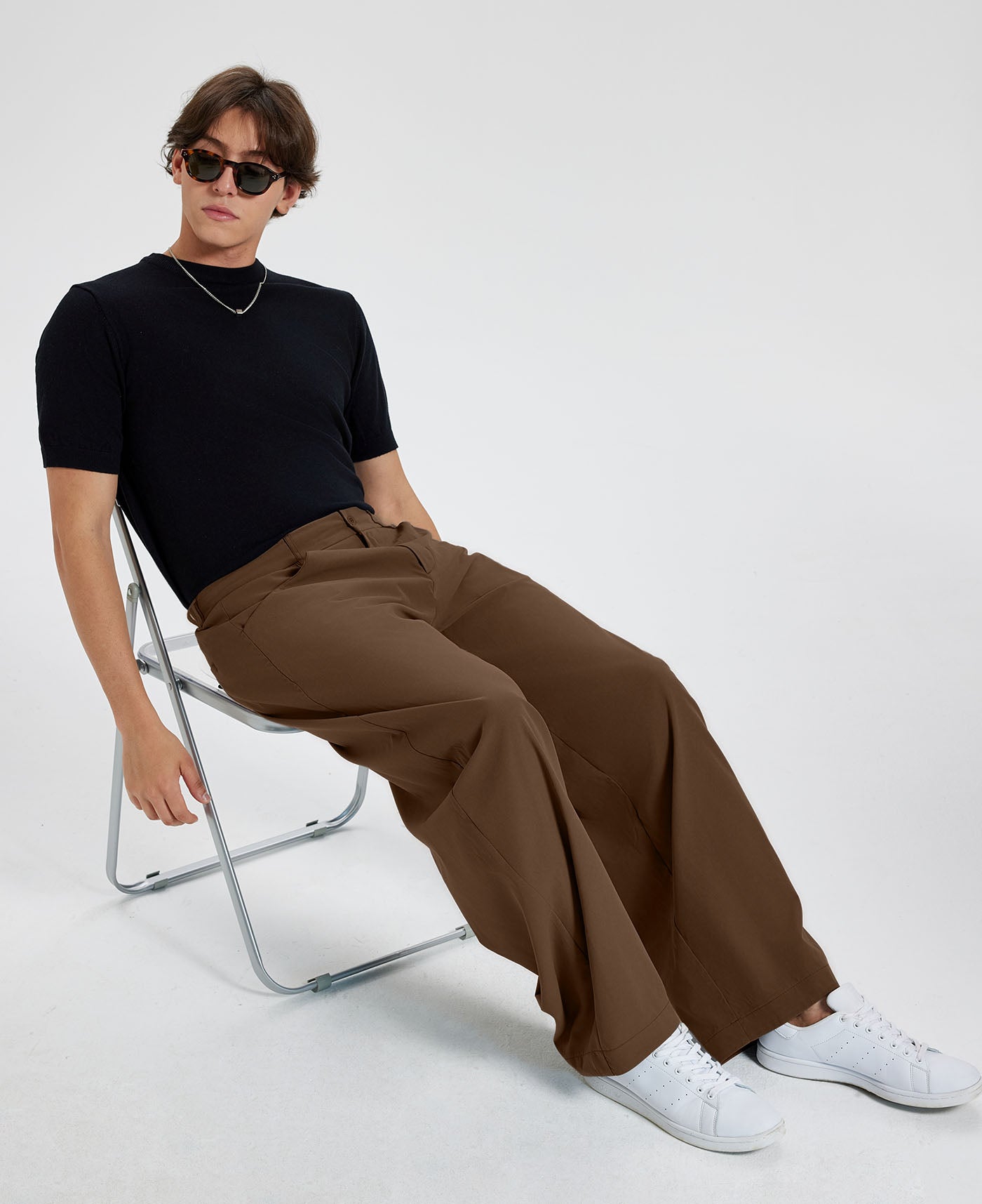 Mens Baggy Barrel Pants — Oversized & Drawstring