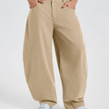 Mens Baggy Barrel Pants — Oversized & Drawstring