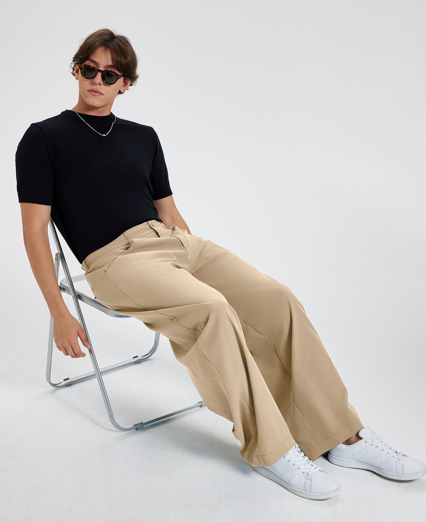 Mens Baggy Barrel Pants — Oversized & Drawstring