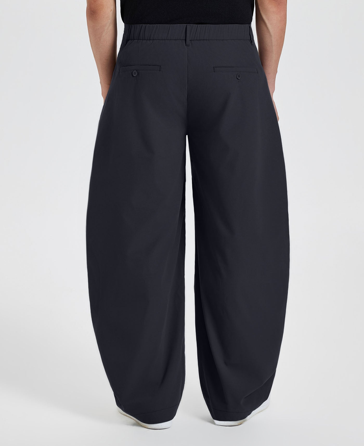 Mens Baggy Barrel Pants — Oversized & Drawstring