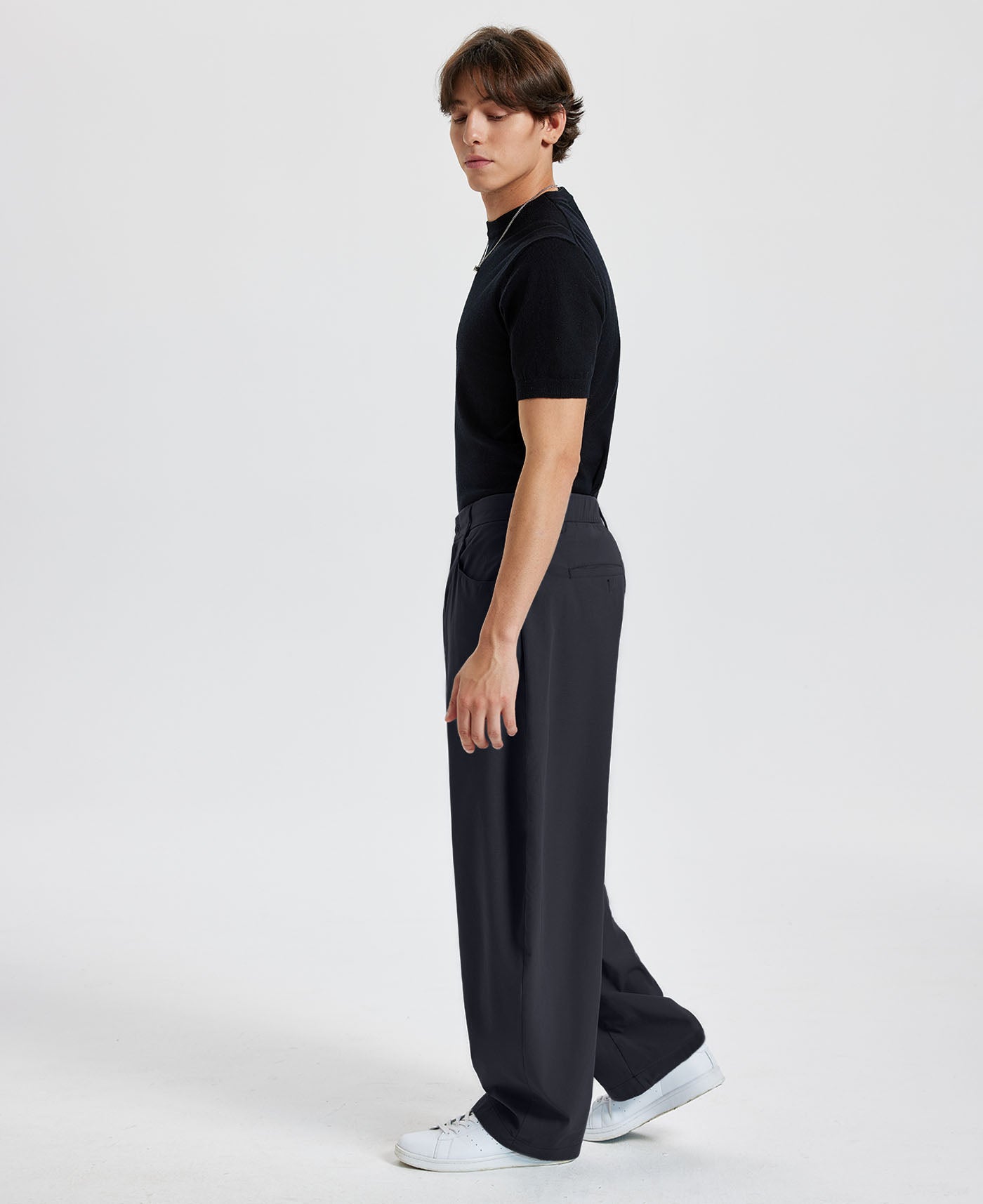 Mens Baggy Barrel Pants — Oversized & Drawstring