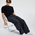 Mens Baggy Barrel Pants — Oversized & Drawstring