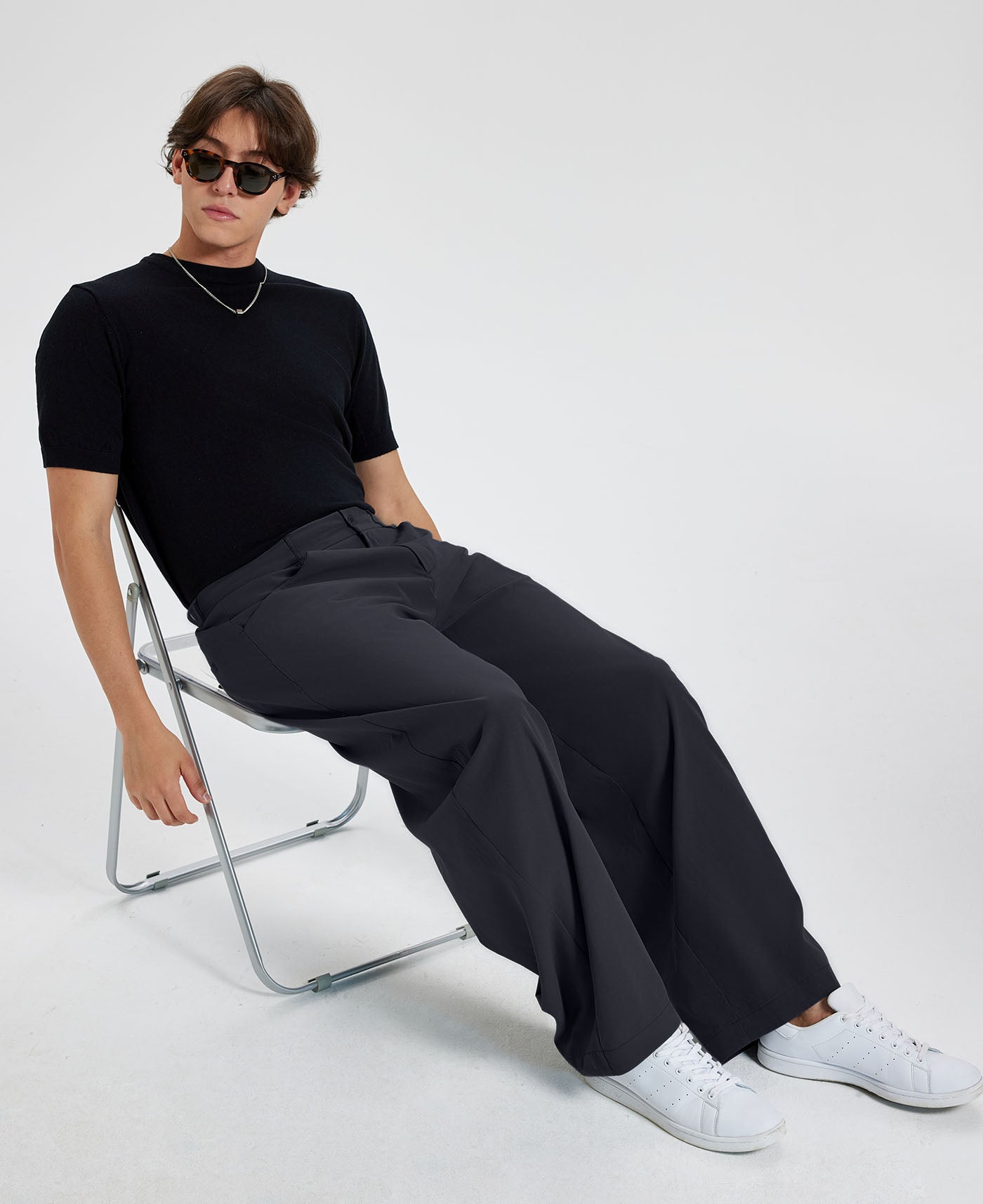 Mens Baggy Barrel Pants — Oversized & Drawstring