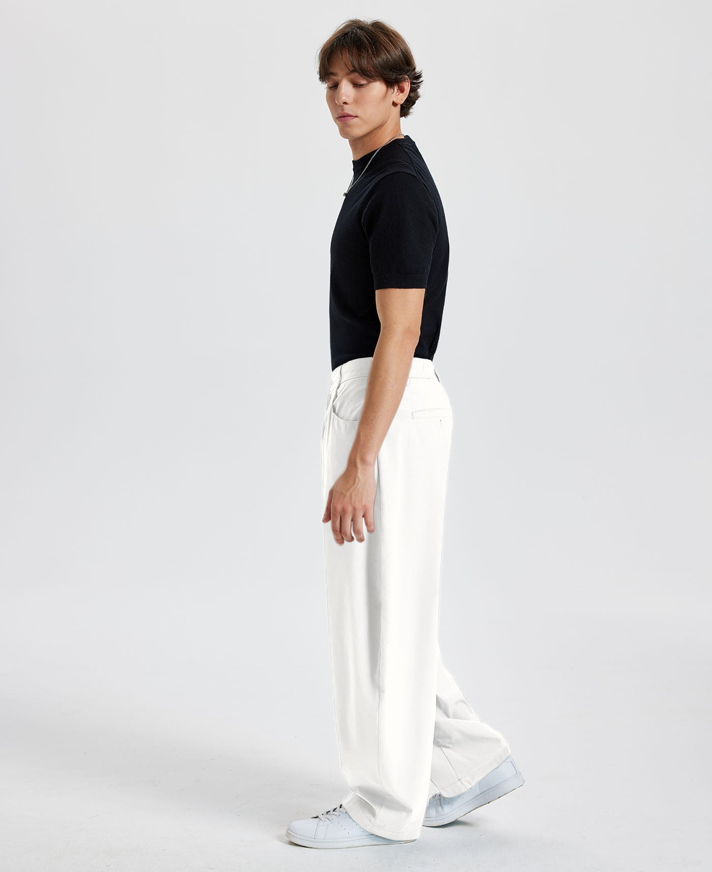 Mens Baggy Barrel Pants — Oversized & Drawstring