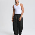 Mens Baggy Barrel Sweatpants — Wide Leg & Drawstring