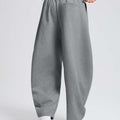 Mens Baggy Barrel Sweatpants — Wide Leg & Drawstring