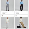 Style it four ways: oxford shirt (work), polo (commute), knitwear (casual), or layered sweater (evening)¡ªall with wide-leg pants.