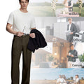 Versatile enough for weddings, office, dates, or weekend hangs¡ªthese coffee wide-leg pants adapt to every occasion.