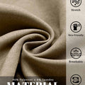 96% polyester , 4% spandex fabric, stretchy, breathable, skin-friendly, and wrinkle-resistant for all-day wear.