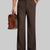Mens Bootcut Casual Dress Pants — Wide Leg & Drawstring