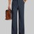Mens Bootcut Casual Dress Pants — Wide Leg & Drawstring