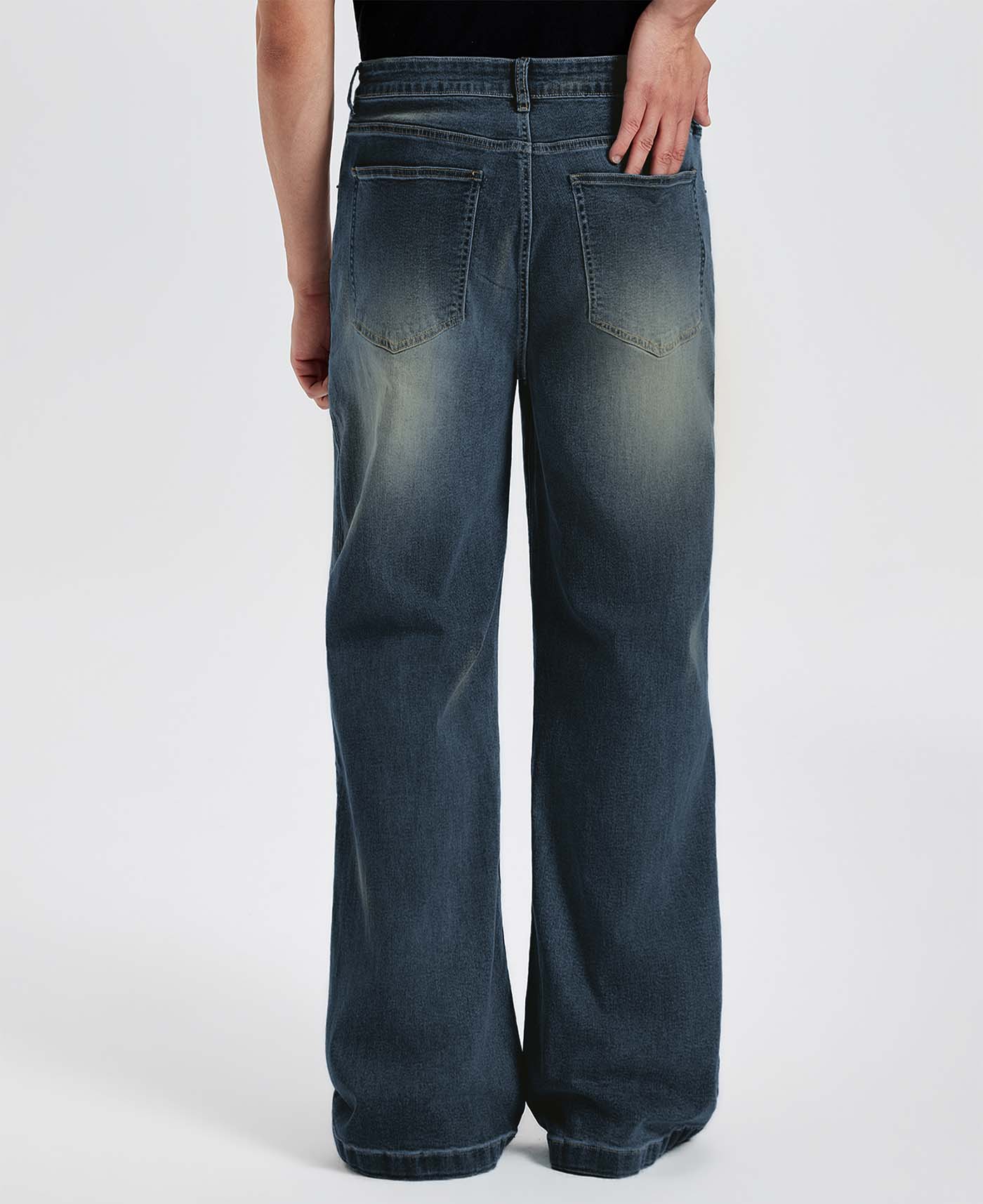 Mens Bootcut Jeans— Wide Leg & Stretch