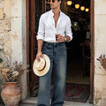 Mens Bootcut Jeans— Wide Leg & Stretch