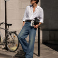 Mens Bootcut Jeans— Wide Leg & Stretch
