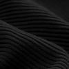 Susclude mens corduroy dress pants square waist black swatch