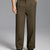 Mens Cuffed Wide Leg Pants — Sword Tab & Inner Drawstring