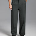Mens Cuffed Wide Leg Pants — Sword Tab & Inner Drawstring