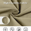 High-stretch fabric for men's multipants, breathable, quick-dry, sun-protective, and highly practical.
