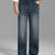 Mens Fleece Lined Bootcut Jeans— Wide Leg & Stretch