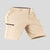 susclude mens golf hiking shorts stretch khaki swatch