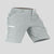 susclude mens golf hiking shorts stretch light grey swatch