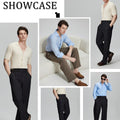 Style in black or brown: perfect for office, dates, weekends, versatile Gurkha pants for every occasion.